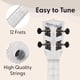 thumbnail image 5 of Ukelele Kala Waterman Sea Glass Soprano de 4 cuerdas con funda, 5 of 6