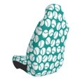 thumbnail image 2 of Wukai Green Baseball Full Set Car Seat Covers with Soft Padding Universal Auto Front Seats Protector and Cushion Mat, 2 of 5