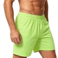 thumbnail image 2 of LEKWK Basketball Shorts Men Elastic Waist Atheltic Sports Shorts Brethable Quick Dry Activewear Lightweight Fitness Short with Pockets Outdoors Workout Gym Bottoms, 2 of 5