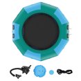 thumbnail image 1 of KFFKFF Water Bouncer Inflatable, Trampoline for Water Recreation, 10ft, Comes with Portable Swimming Platform, 3-Step Ladder & Electric Inflation Device, Suitable for Children & Adults, 1 of 9