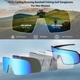 thumbnail image 4 of Gafas de Sol Ukoly para Béisbol/Correr/Ciclismo UV400 TR90 650mL, 4 of 8