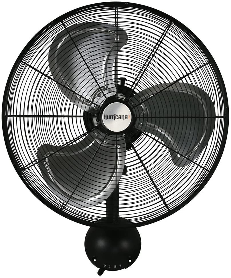 Simple Deluxe 20 Inch High Velocity 3-Speed Wall-Mount Fan Use-ETL Safety Listed 
