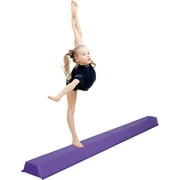 9FT Balance Beam Extra Folding Firm Foam Floor Gymnastic Beam Anti-Slip Base Equipment for Home Training, Kids, Adults