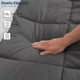 thumbnail image 4 of Edredón Acolchado Bluelander, King Size, Gris Oscuro, 4 of 5