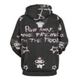 thumbnail image 4 of KUROMI Hoodie with Pocket Anime for Men Women Couple Gift, 4 of 7