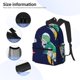 thumbnail image 3 of Disketp Astronaut Dinosaur and Space Mochila Ligera Clásica con Múltiples Bolsillos, Mochila Casual para Hombre y Mujer, Ideal para Escuela, Trabajo y Viajes, 3 of 6