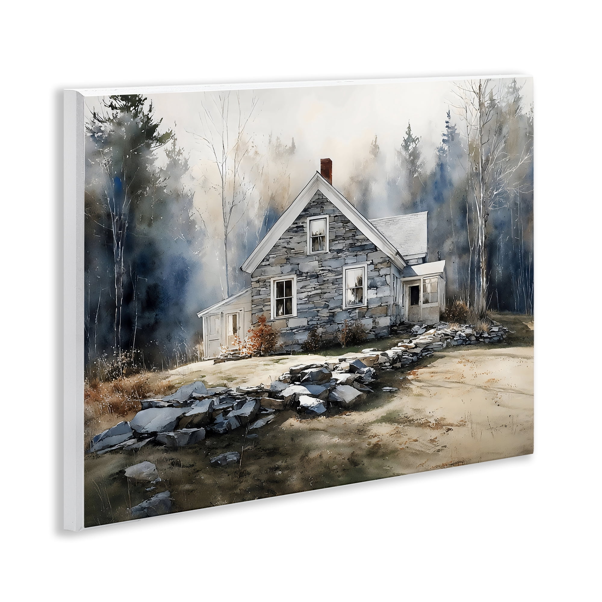 Stupell Industries Rustic Cottage Among the Trees Wall Plaque Art, design by Franklyn Gregory