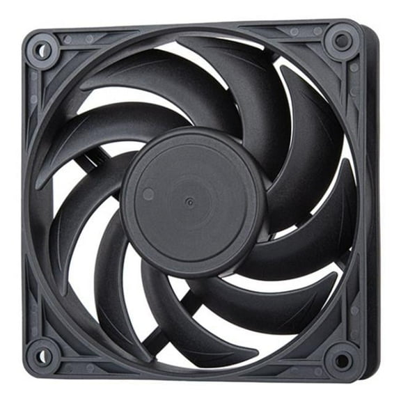 SilverStone Technology VS120B-F 120 mm Vista 120F Performance Enhanced Fan, Black