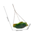 thumbnail image 2 of OULII 1Pack Metal Bird Feeder for Outdoors Hanging Simple Shape Blue 14.54X9.43X0.98in, 2 of 8