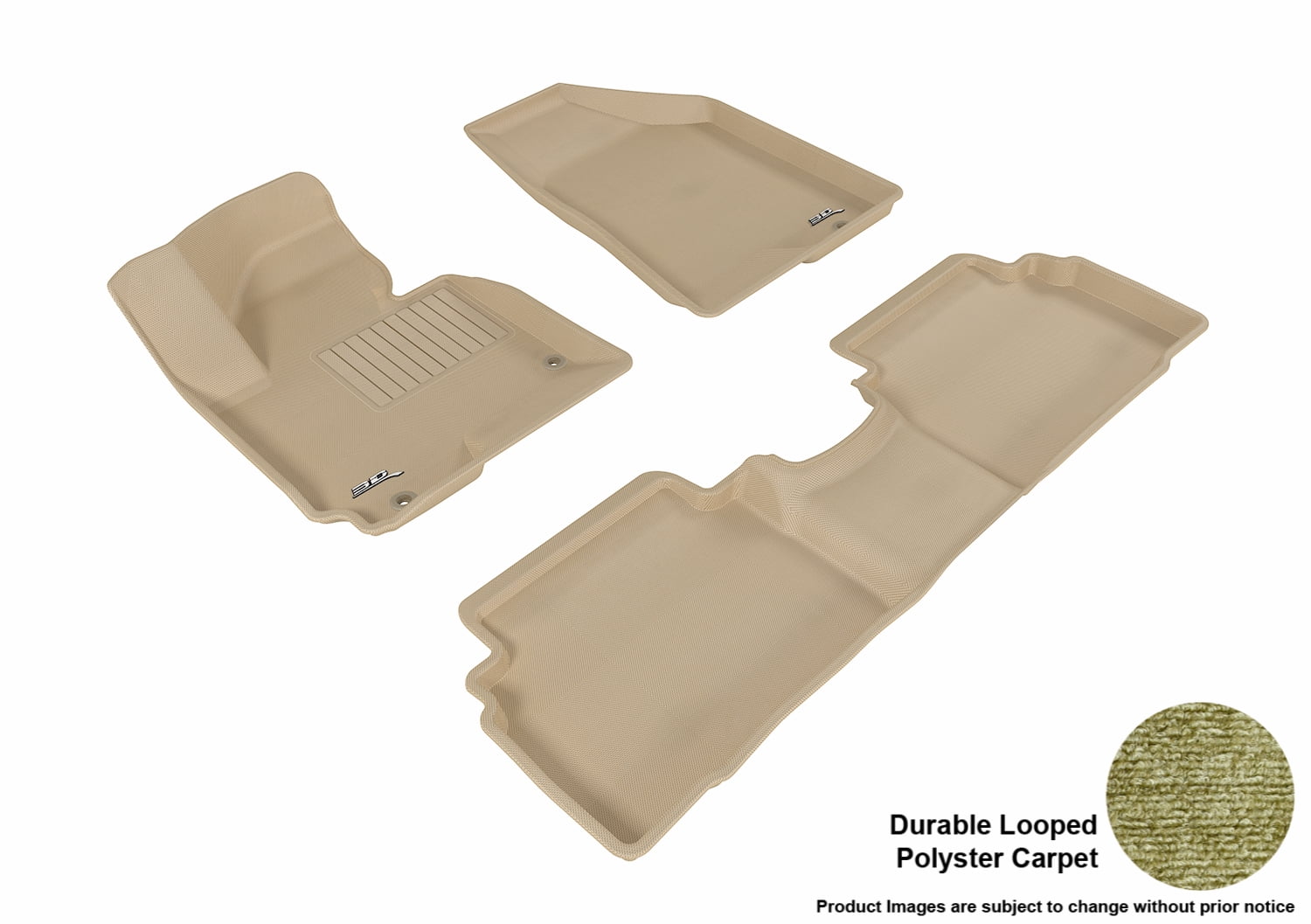 3D MAXpider 20102013 Hyundai Tucson Front & Second Row Set All Weather