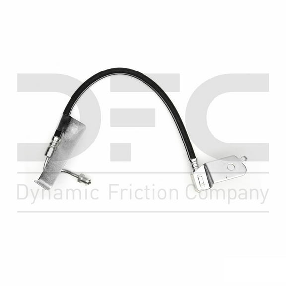 Rear Left Dynamic Friction Company Brake Line Hose 350-55023 For 1998-2000 Lincoln Town Car