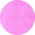 thumbnail image 1 of Ahgly Company Indoor Round Solid Purple Modern Area Rugs, 7' Round, 1 of 4
