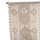 thumbnail image 2 of Estante de pared de tapiz Estante de pared bohemio, macramé, cuerda tejida a mano, decoración de pared, decoración artística, libros, jarrón, exhibición, dormitorio, baño, flor Fanmusic Estante de pared de tapiz, 2 of 7