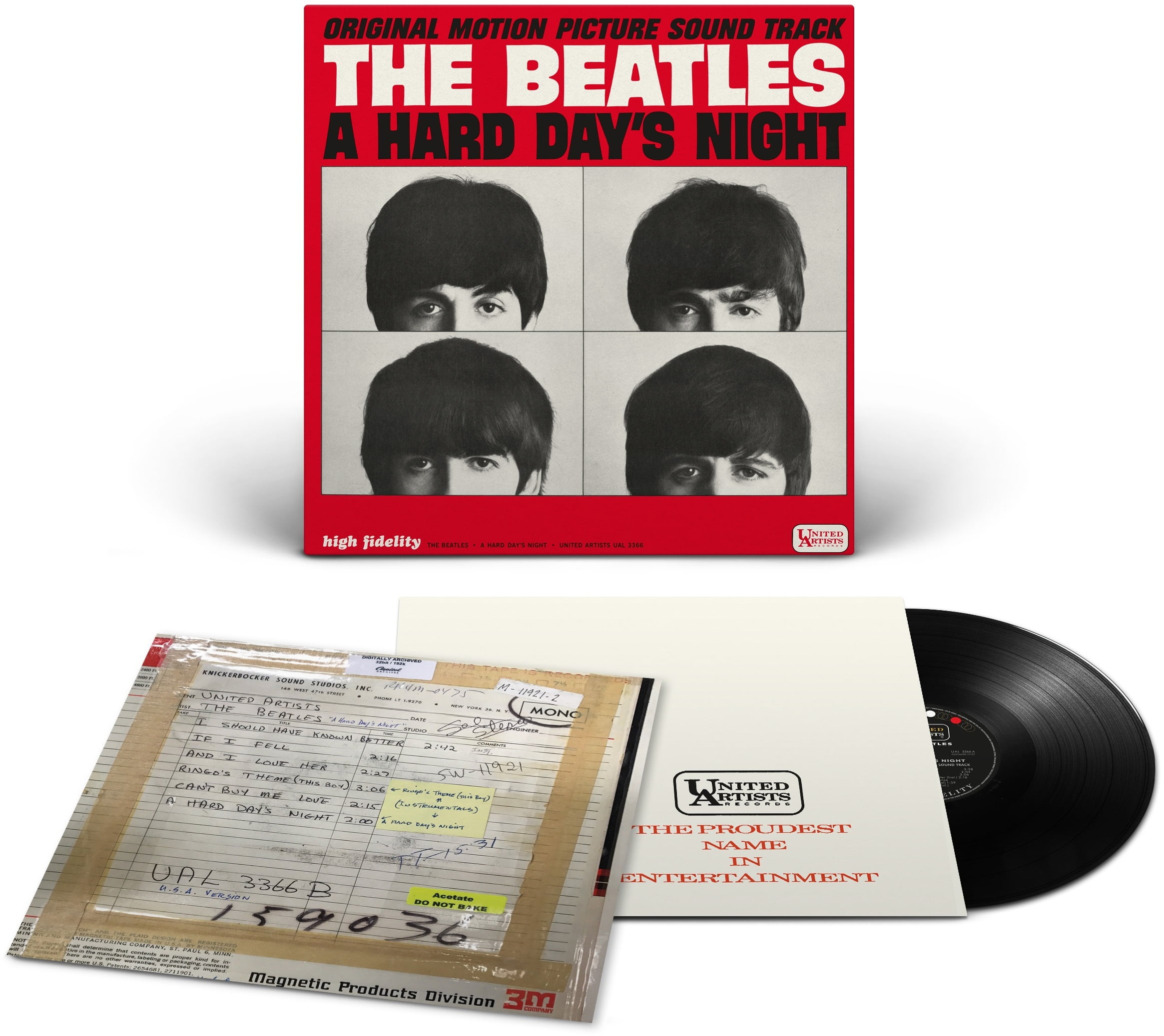 The Beatles - A Hard Day's Night (Original Motion Picture Soundtrack) - Vinyl