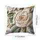 thumbnail image 3 of Funda de Cojín Decorativa de 45X45 Cm (18 Pulgadas) con Bordado Suave | Multicolor | Material Suave, 3 of 6