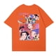 thumbnail image 3 of Pop cazadora para niña Demon Hunters Graphic Round-Neck Short Sleeve T Shirt For Kids Youth Fashion Tee With Cartoon Print Design Soft Blend Top For Children （Saffron）, 3 of 4