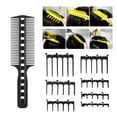 thumbnail image 1 of Tijeras cortapelos con peine, herramienta para cortar el pelo, kit profesional de peluquería, 1 of 8