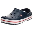 thumbnail image 1 of Crocs Crocband Sabot Femme Bleu Marine, Rouge, Blanc, 1 of 6