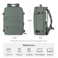 thumbnail image 3 of Mochila de viaje Coofay para mujer y hombre, impermeable, 30 L, 3 of 9