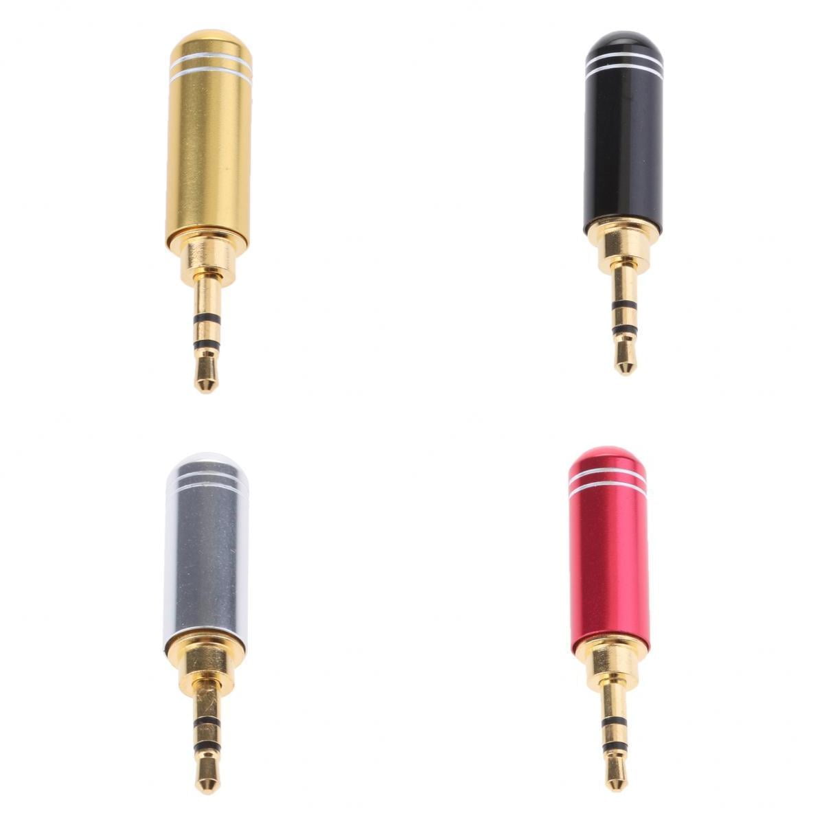 Replacement TRS Male Plug 3 Pole Stereo 2.5mm Solder Type DIY Audio