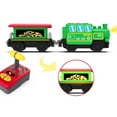 thumbnail image 3 of HYPERLIVING Juego de Trenes Locomotora con Batería para Vías de Tren de Madera, Potentes Vehículos de Tren de Motor, Vagones de Control Remoto Eléctricos con Luz y Sonido, Juguete de Tren, Regalo para, 3 of 8