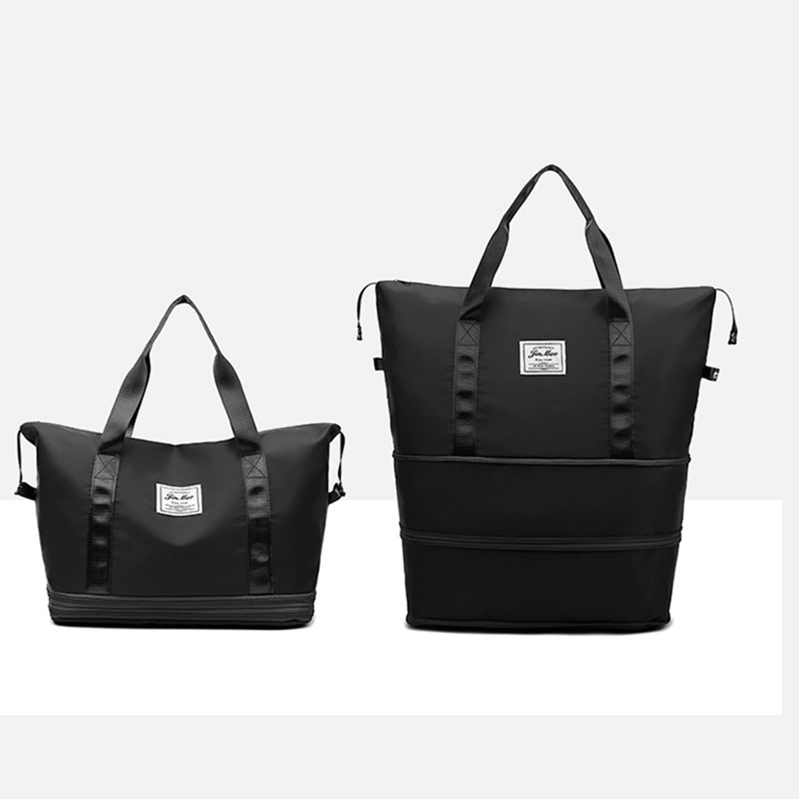 Back to School Savings! Dvkptbk Travel Bag Doublelayer Expansion Large