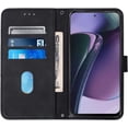 thumbnail image 4 of for Moto G Stylus 5G 2023 Wallet Case with Card Holder Leather with Kickstand Card Slots Phone Case Durable Magnetic Closure Shockproof Protective Cover Case for Moto G Stylus 5G 2023 Black YBS, 4 of 5