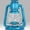 Blue, variant on Dietz "Little Wizard" 9 Candlepower Oil Camping Lantern