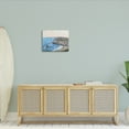 thumbnail image 2 of Stupell Industries Ocean Coast Cove Distant Sailboats Beach Cliff Landscape Paintings Gallery-Wrapped Canvas Print Wall Art, 20x16, by Tim OToole, 2 of 5