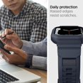 thumbnail image 4 of ANTHOUSERugged Armor Pro Compatible with Apple Watch Case with Band Series 8/7 (45mm) and Series SE2/6/SE/5/4 (42mm44mm45mm), 4 of 15