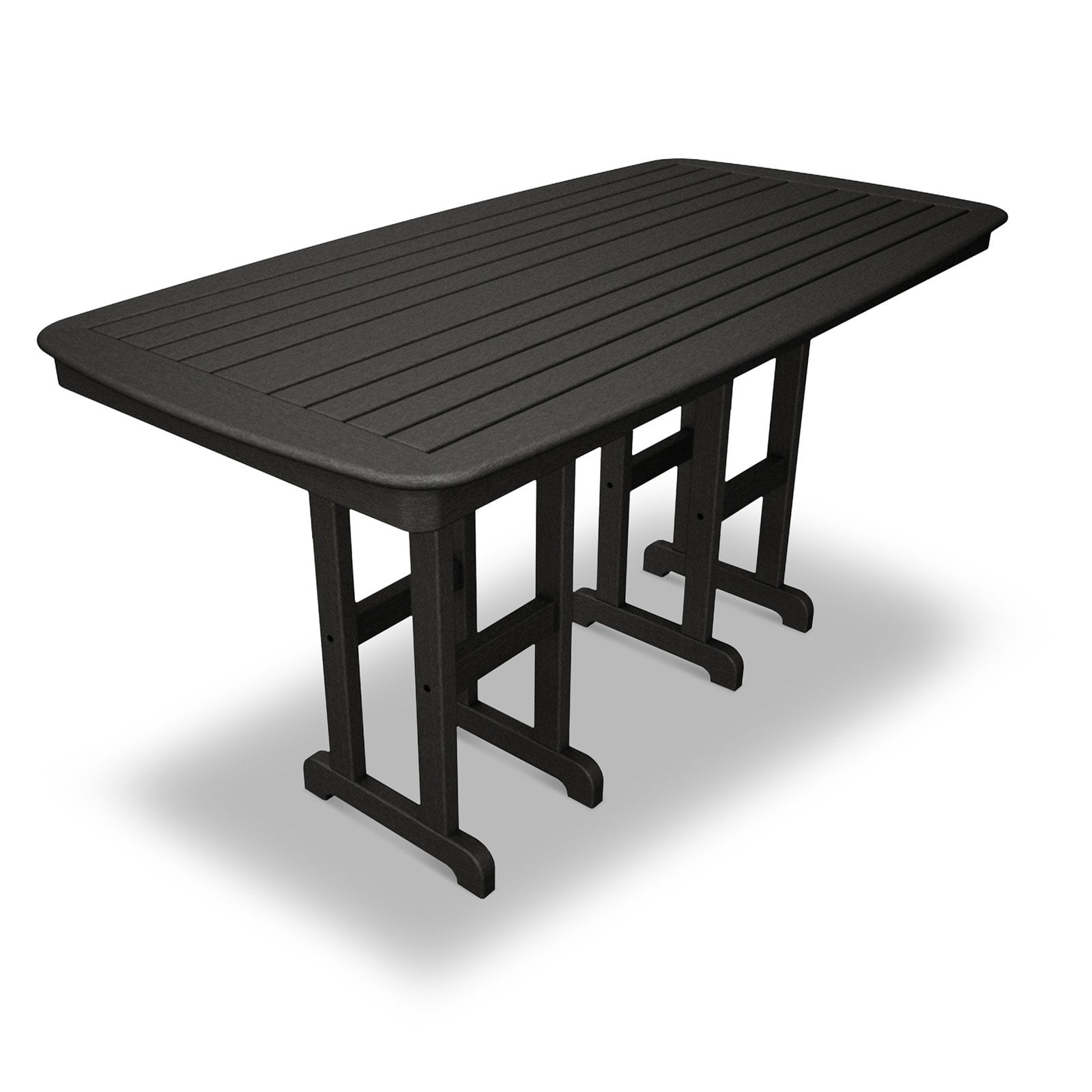 POLYWOOD® Nautical 71.5 x 36 in. Recycled Plastic Counter Height Table