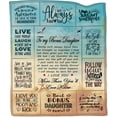 thumbnail image 1 of LHSHID Bonus Daughter Gifts Blanket Gift for Bonus Daughter Stepdaughter Gifts from Stepmom Stepdad Gifts for Stepdaughter Bonus Daughter Birthday Gifts Step Daughter Throw Blanket 60"x80", 1 of 6