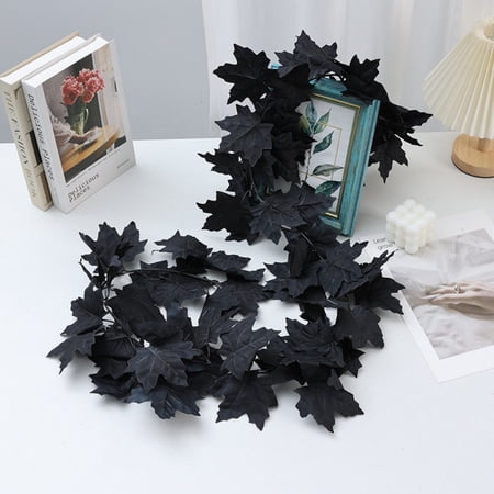 OAVQHLG3B Simulation Maple Leaf, Halloween Home Decor, Fall Interior Display, Tabletop Mantle Arrangement