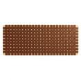 thumbnail image 2 of Pemberly Row Weave Vegan Leather Full Headboard in Natural Brown, 2 of 7