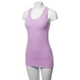 thumbnail image 5 of A2Y Women's Basic Solid Soft Cotton Scoop Neck Racer-Back Tank Top, 5 of 6