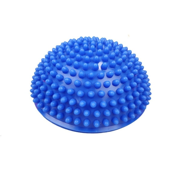 Effective Inflatable Pain Relief Household Half Massage Ball Foot Massager Muscle Massage Massage Tool BLUE