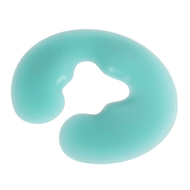 Qarigey Almohada de masaje, cojín de masaje, accesorios para el hogar, almohadilla facial, accesorios de oficina para dormir, almohadas de masajeadores Verde