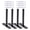 4, variant on 4/6/8pcs Heavy Duty Concealed Shelf Brackets Concealed Floating Shelf Supports set for Wall Mounted Storage & Displa