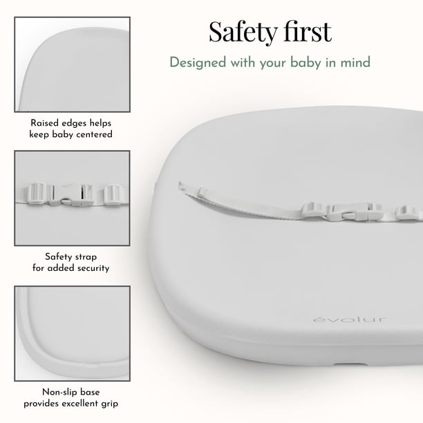 On Dresser Hop Changing Pad Skip Hop Cambiador Evolur Eva Changing Pad,  Light Gray Walmart Business