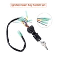 thumbnail image 4 of Riwesomey Interruptor de encendido llave motocicleta Karting 4 pines cable On/Off barco ATVOff-road vehículo montaje Motor caja de Control Push to Choke Bombillas para automóviles Riwesomey VI017492-01, 4 of 6
