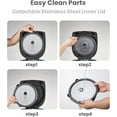 thumbnail image 2 of Comfee 10-Cup Rice Cooker & Multi Cooker, Rice Maker, Steamer, Electric Cooker, 2 of 10