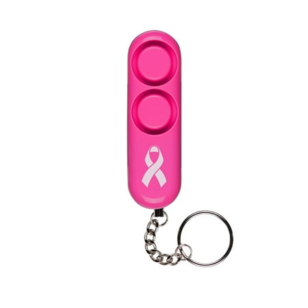 SABRE Personal Alarm with Key Ring, 120dB Alarm, Pink