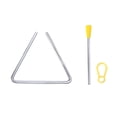 thumbnail image 1 of Early Education Learning Toys Triangle Bell Toy Metal 1 Set 6 Inches, 1 of 5