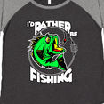 thumbnail image 4 of Inktastic I'd Rather Be Fishing Women's Plus Size T-Shirt, 4 of 5