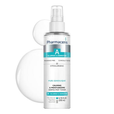 Pharmaceris PURI-SENSILIQUE Calming & Moisturizing Dermo Mist Toner for Sensitive Skin, 6.76 fl oz