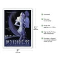 thumbnail image 2 of Visit the Planet with No Stars - PSO J318.5-22 - Where the Nightlife Never Ends - NASA Exoplanet Travel Poster - Master Art Print (Unframed) 9in x 12in, 2 of 4