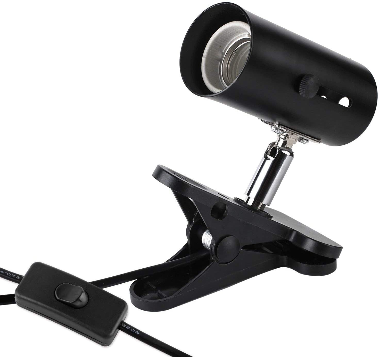 Reptile Clamp Heat Lamp Fixture Holder, Suitable for Aquarium, Reptiles