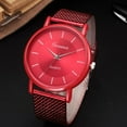 thumbnail image 3 of Luxury Colourful Summer GENEVA Women Mens Watch Mesh Watches Band Wrist U1W2, 3 of 9