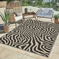 thumbnail image 6 of 1PC Zebra-patterned Area Carpet Local Carpet, Lightweight Washable Easy-to-Manage Carpet Floor Mat Festival Gift, Suitable for Living Room, Bedroom, Dining Room, Office, Bathroom, Room Accessories, 6 of 8