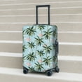 thumbnail image 3 of Wukai Flamingos And Palms Elastic Luggage Cover: Personalized Protection for Your Suitcase - Fits 19~29-inch, Washable & Durable Travel Companion-Large, 3 of 8